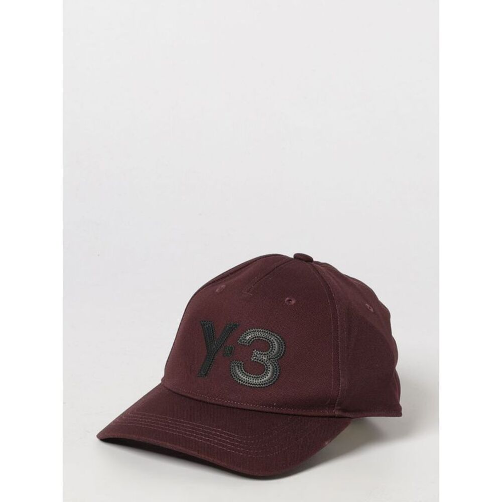 Y-3 Men Cotton Baseball Cap Y-3 With Contrasting Logo And Adjustable Strap
